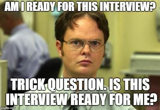 Memes job interview