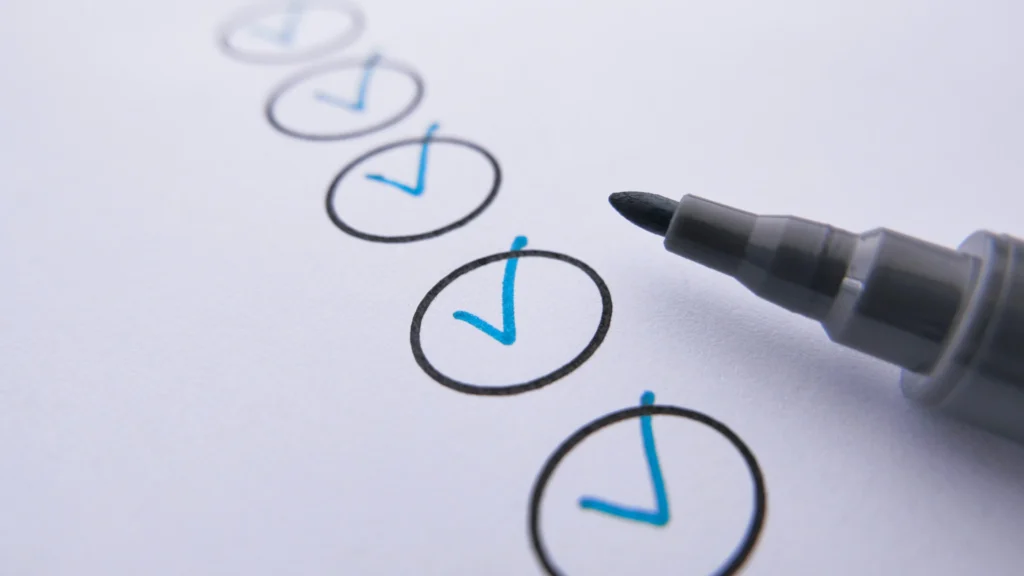 checklist technical interview